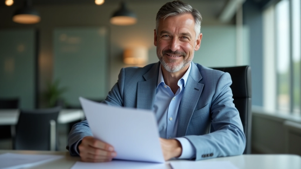 Homme travaillant sur un plan retraite PERCOL avec graphique de projection de revenus futurs