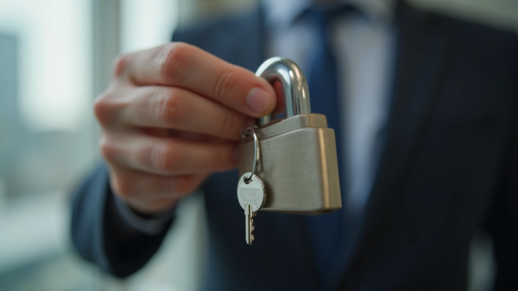 Main déverrouillant un cadenas représentant le déblocage du Plan d'Épargne Entreprise